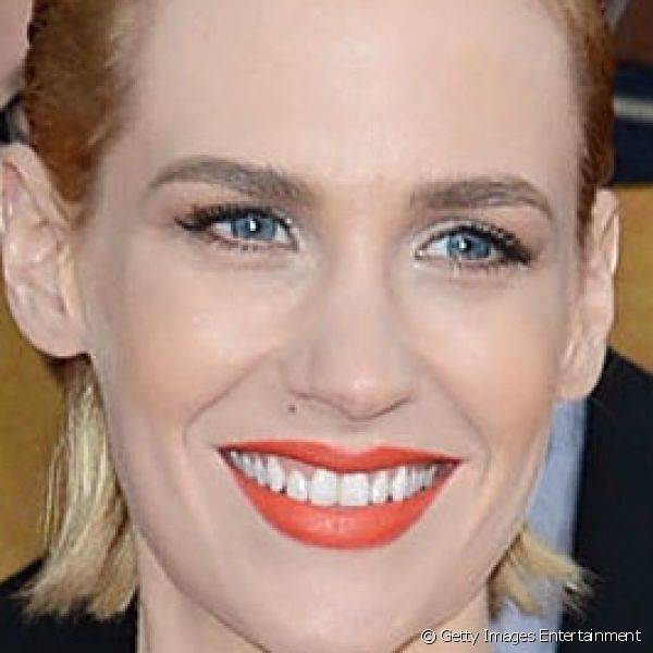 O batom coral alaranjado foi a escolha para o Screen Actors Guild Awards, em janeiro de 2013